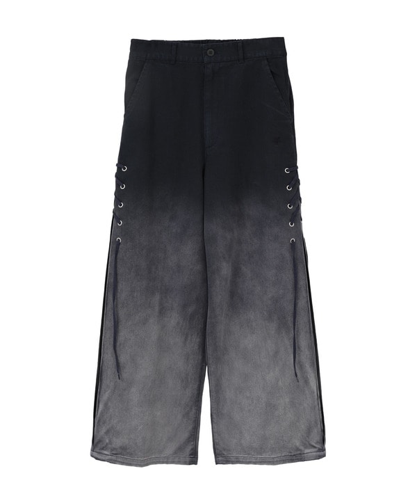 FADE COLOR LACE-UP PANTS 詳細画像 ネイビー 1