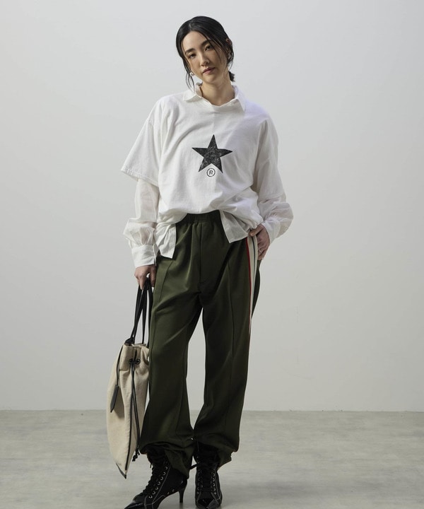 SIDE LINE LOOSE TRACK PANTS 詳細画像 2