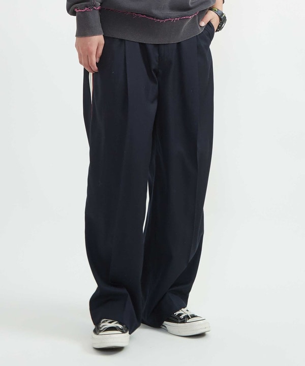 SIDE LINE WIDE SLACKS 詳細画像 1