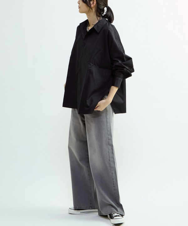 【HL】DOUBLE WAIST WIDE DENIM PANTS 詳細画像 10