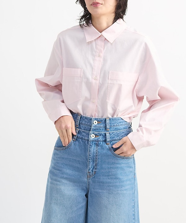 【HL】DOUBLE WAIST WIDE DENIM PANTS 詳細画像 4