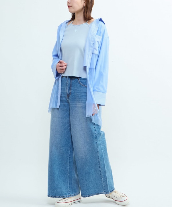 【HL】DOUBLE WAIST WIDE DENIM PANTS 詳細画像 6