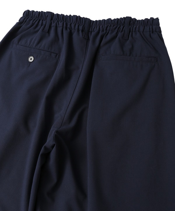 WOOL BLEND TUCK SLACKS 詳細画像 7