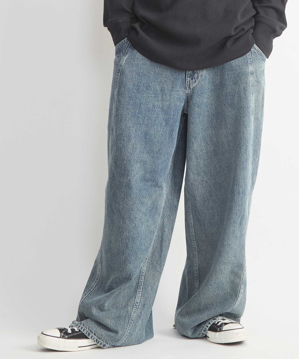 3D WIDE DENIM PANTS 詳細画像 インディゴブルー 1