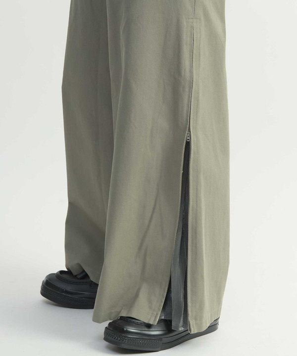 SIDE ZIP PLEATED PANTS 詳細画像 5