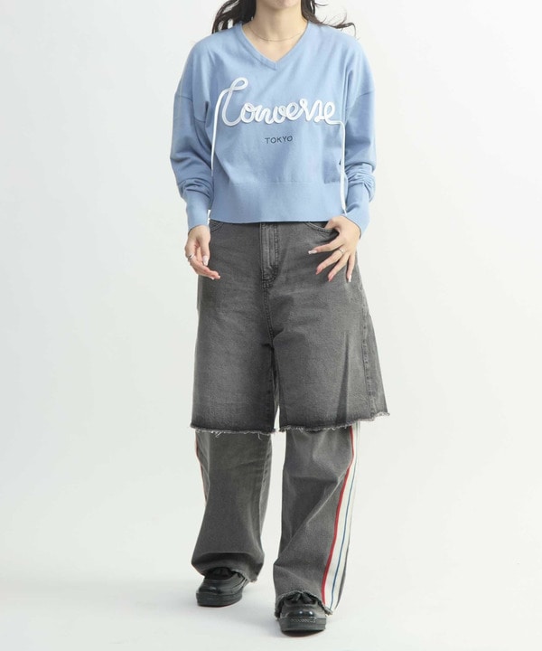 SIDE LINE LAYERED DENIM PANTS 詳細画像 6