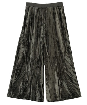 CRUSH VELOUR WIDE EASY PANTS