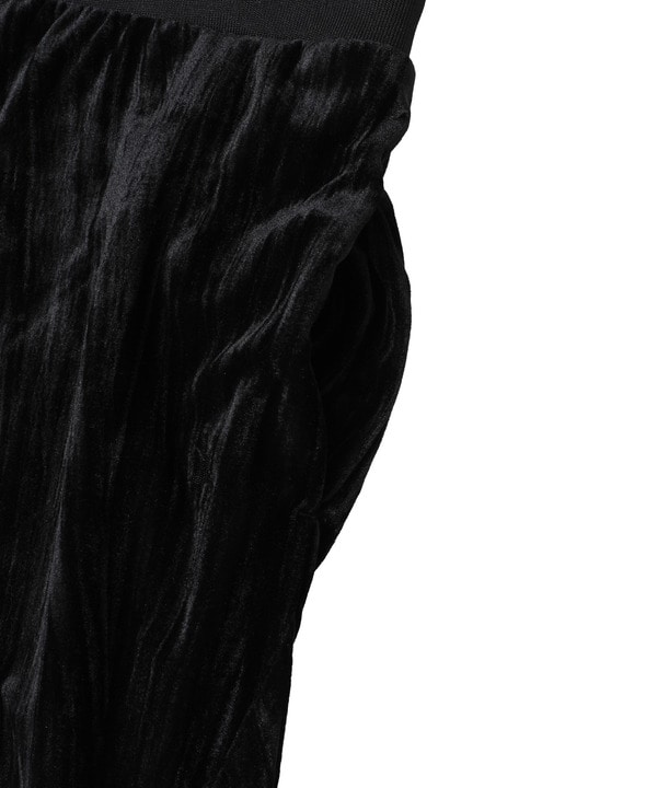 CRUSH VELOUR WIDE EASY PANTS 詳細画像 11