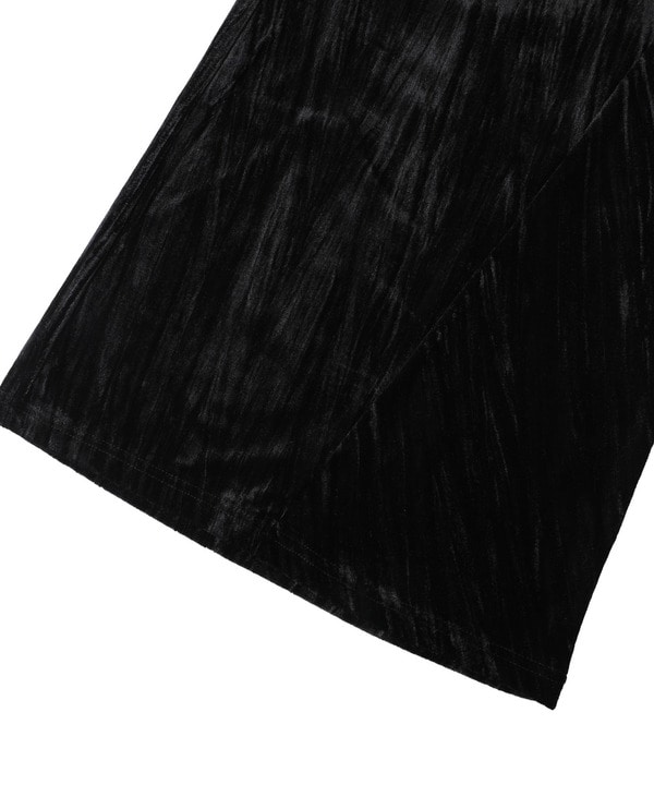CRUSH VELOUR WIDE EASY PANTS 詳細画像 13