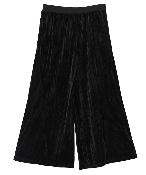 CRUSH VELOUR WIDE EASY PANTS 詳細画像 7