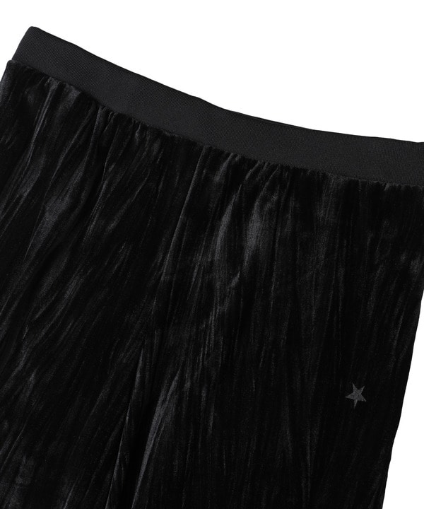 CRUSH VELOUR WIDE EASY PANTS 詳細画像 9