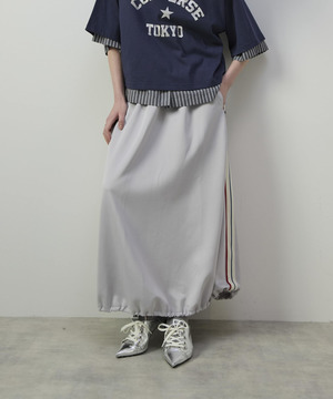 SIDE LINE BALLOON SKIRT
