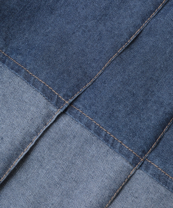 LIGHT DENIM PLEATED SKIRT 詳細画像 16