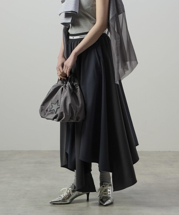 STAR★ RANDOM CUT DENIM SKIRT 詳細画像 1