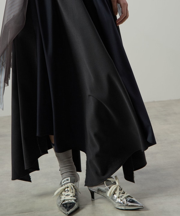 STAR★ RANDOM CUT DENIM SKIRT 詳細画像 10