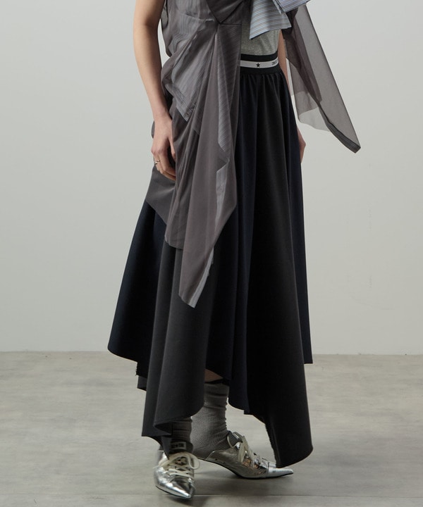 STAR★ RANDOM CUT DENIM SKIRT 詳細画像 11