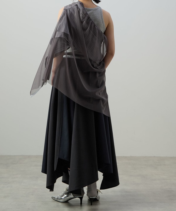 STAR★ RANDOM CUT DENIM SKIRT 詳細画像 12