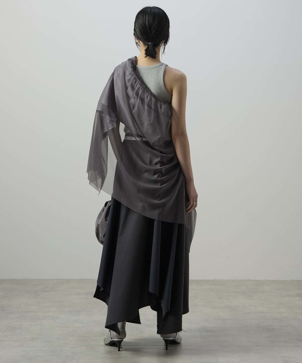 STAR★ RANDOM CUT DENIM SKIRT 詳細画像 3