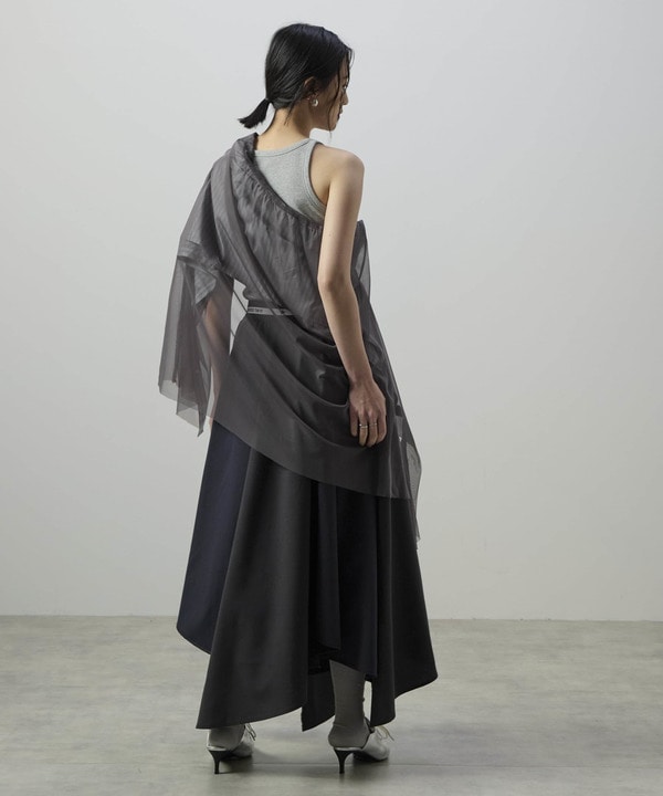 STAR★ RANDOM CUT DENIM SKIRT 詳細画像 6