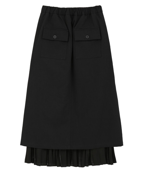  DOCKING LAYERED PLEATS SKIRT 詳細画像 7
