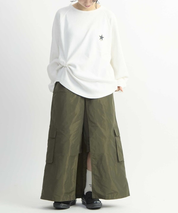 2WAY DETACHABLE MILITARY CARGO SKIRT 詳細画像 2