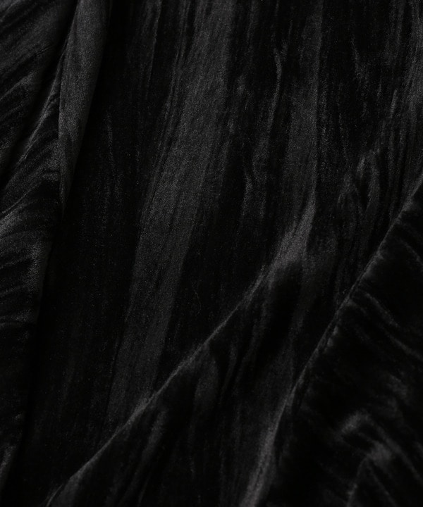 CRUSH VELOUR FLARE SKIRT 詳細画像 10