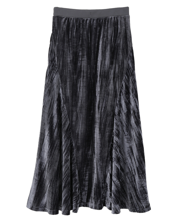CRUSH VELOUR FLARE SKIRT 詳細画像 15