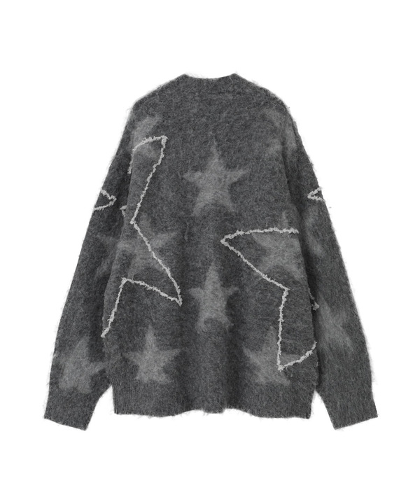STAR★ ALLOVER STITCH KNIT CARDIGAN 詳細画像 12