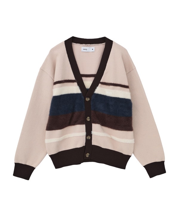 HL BORDER KNIT CARDIGAN 詳細画像 1