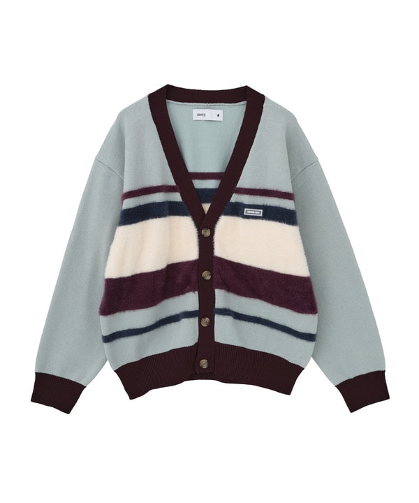 HL BORDER KNIT CARDIGAN 詳細画像 2