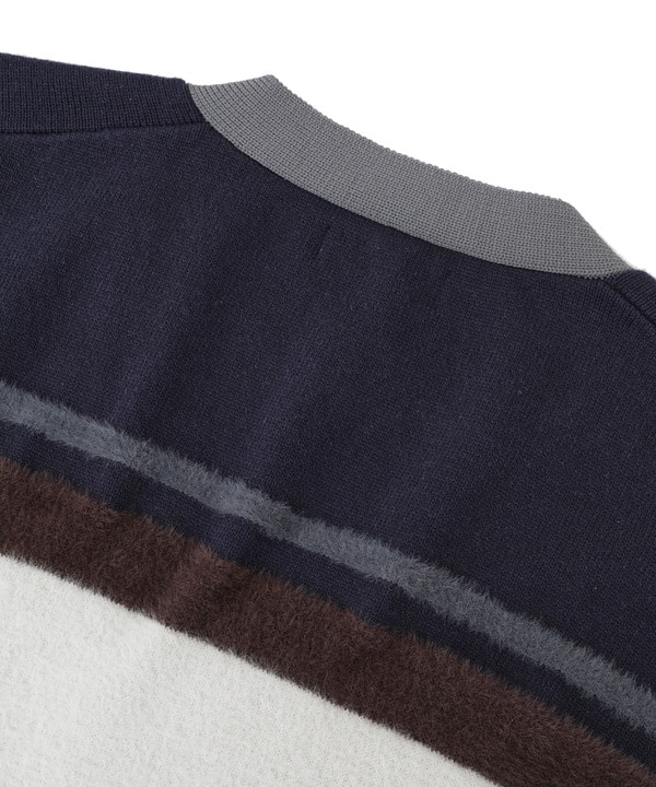 HL BORDER KNIT CARDIGAN 詳細画像 6