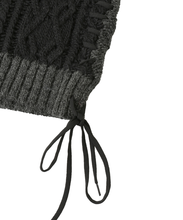 PATCHWORK STITCH CABLE KNIT 詳細画像 7