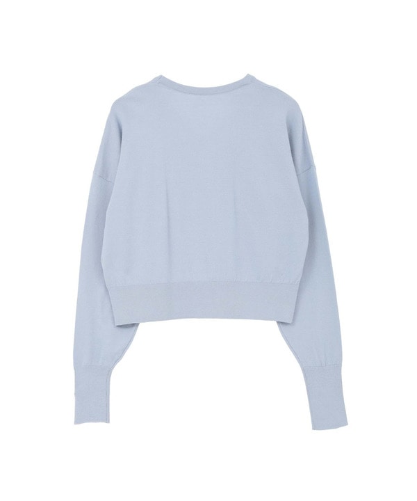 SPINDLE LOGO VNECK KNIT 詳細画像 4