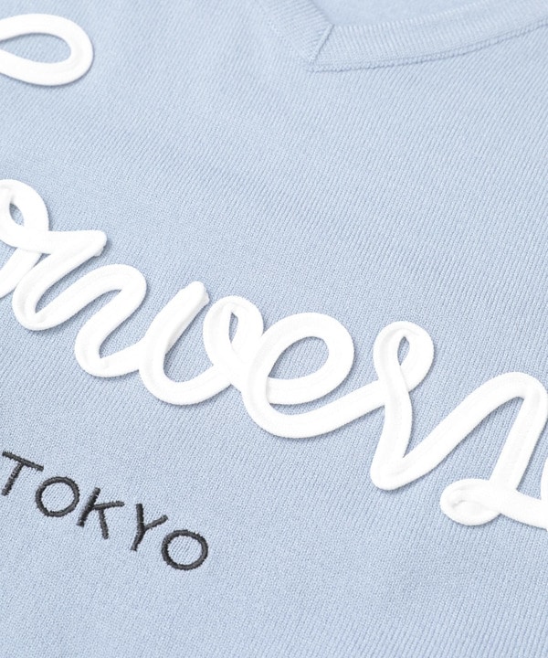 SPINDLE LOGO VNECK KNIT 詳細画像 8
