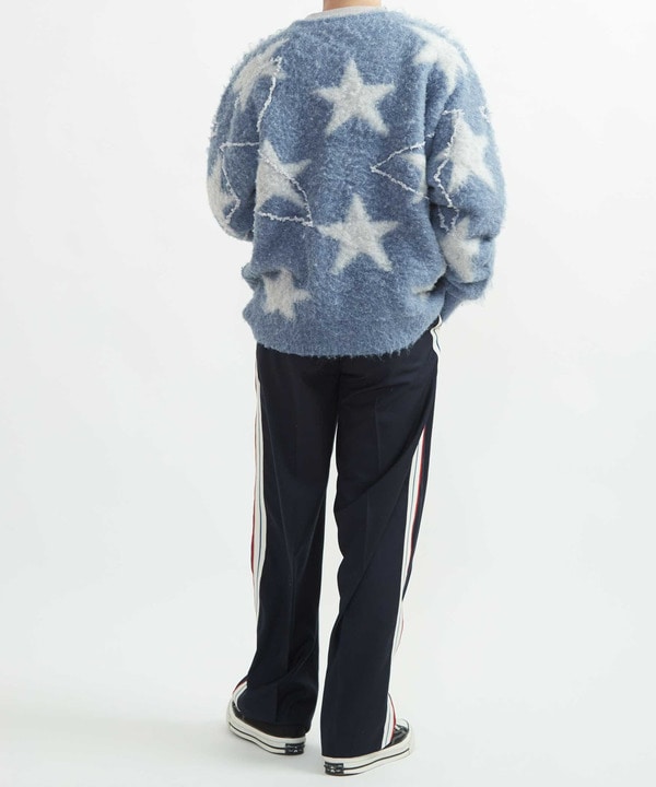 STAR★ ALLOVER STITCH KNIT PULLOVER 詳細画像 3