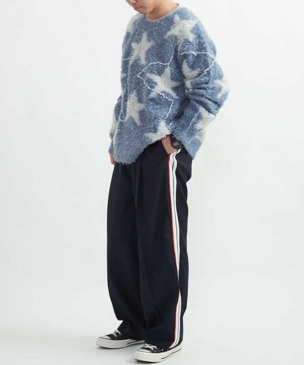 STAR★ ALLOVER STITCH KNIT PULLOVER 詳細画像 4