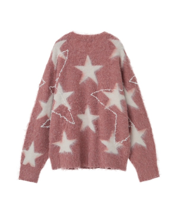 STAR★ ALLOVER STITCH KNIT PULLOVER 詳細画像 6