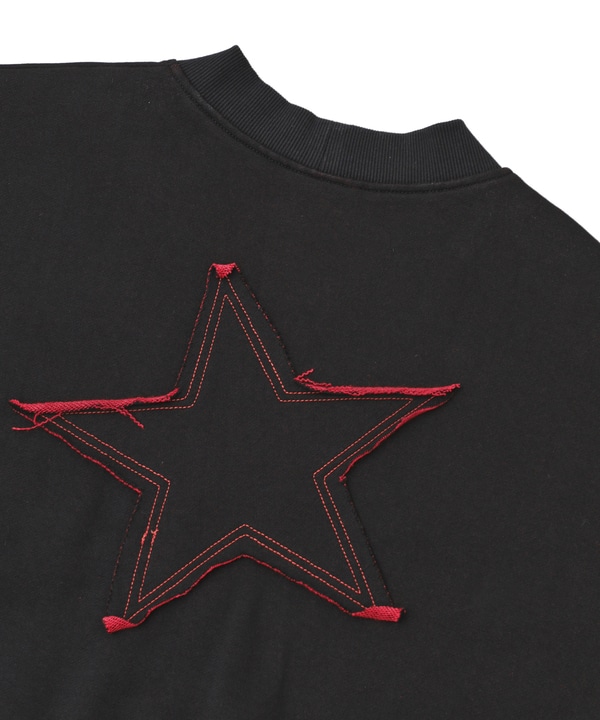BACK STAR★ PATCH INDIGO SWEAT CARDIGAN 詳細画像 18