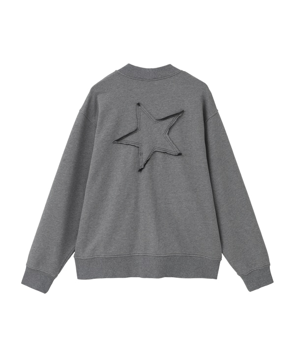 BACK STAR★ PATCH INDIGO SWEAT CARDIGAN 詳細画像 26