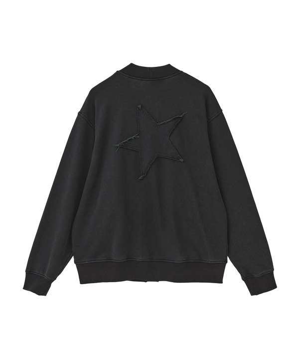 BACK STAR★ PATCH INDIGO SWEAT CARDIGAN 詳細画像 28