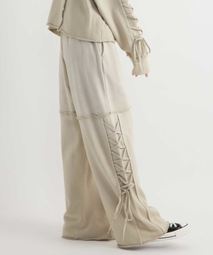  LACE-UP SIDE VINTAGE SWEAT PANTS