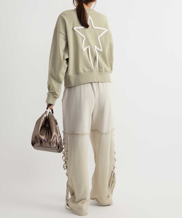  LACE-UP SIDE VINTAGE SWEAT PANTS 詳細画像 5