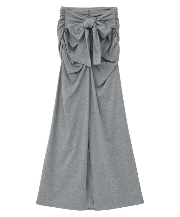 【HL】JERSEY GATHERED RIBBON SKIRT 詳細画像 11