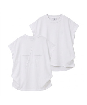 SIDE TUCK SLEEVELESS TEE