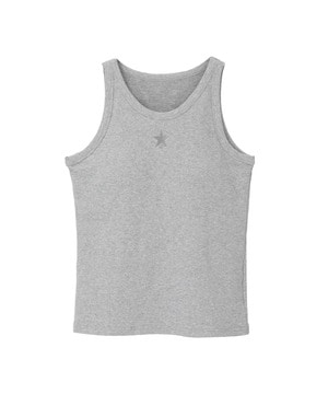 PADDED RIBBED TANK TOP