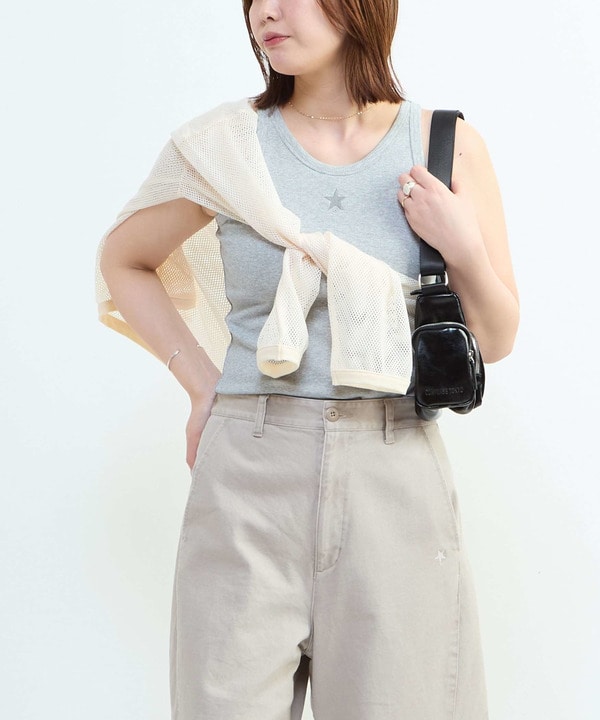 PADDED RIBBED TANK TOP 詳細画像 14