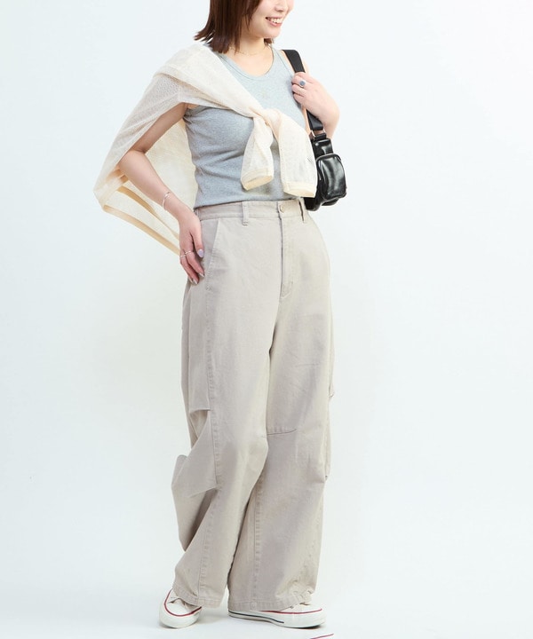 PADDED RIBBED TANK TOP 詳細画像 15