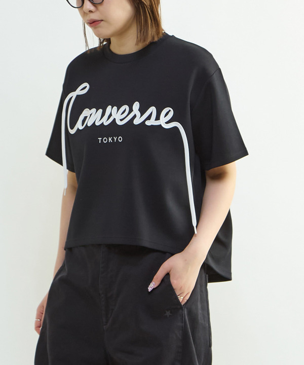 SPINDLE LOGO TUCK TEE 詳細画像 ブラック 1