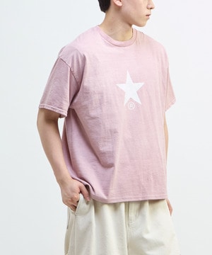 VINTAGE WASH STAR LOGO TEE
