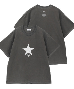 VINTAGE WASH STAR LOGO TEE